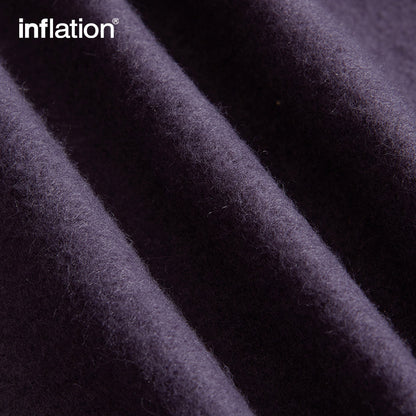 INFLATION Blank 350gsm Fleece Lined Baseball Jacket