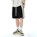 Striped Wide Leg Shorts | Inflation Streetwear