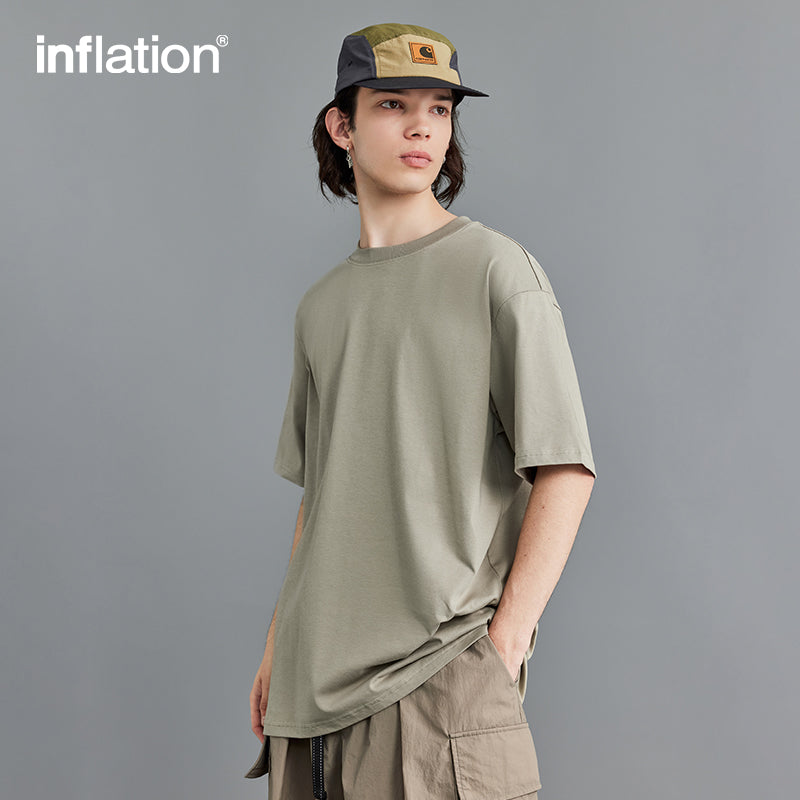 INFLATION Unique Fabric UV Protection Mint Tshirt