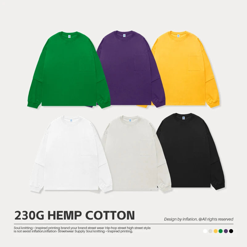 INFLATION Candy Color 100% Cotton Tees - INFLATION
