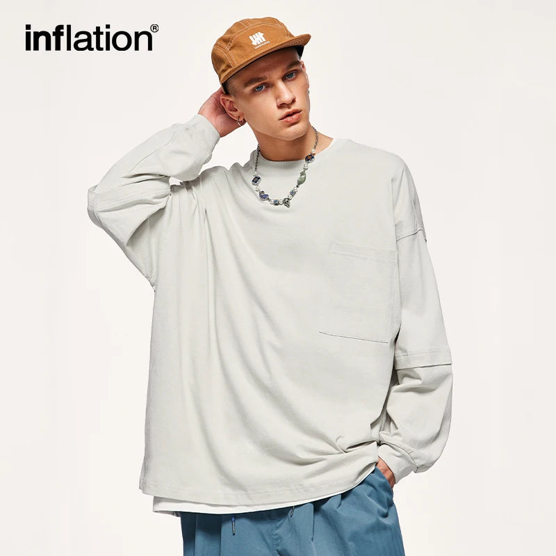 INFLATION Candy Color 100% Cotton Tees - INFLATION