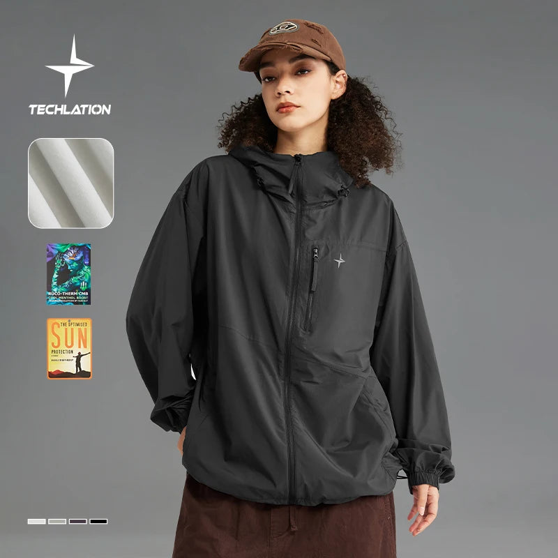 INFLATION Cool Feeling Fabric UV Protection Hiking Jacket - INFLATION
