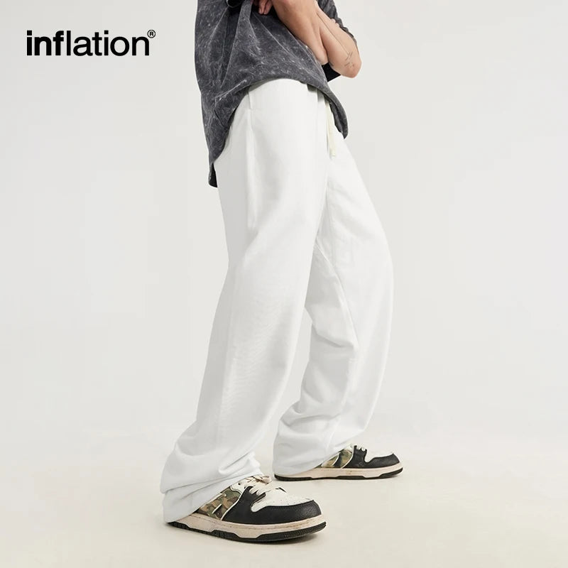 INFLATION Trendy Heavyweight Straight-Leg Sweatpant - INFLATION
