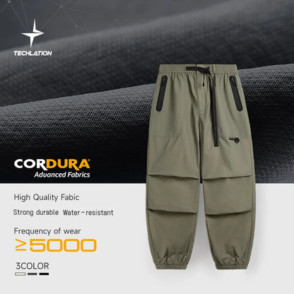 INFLATION X CORDURA Ripstop Hiking Jogger Pants with Belt