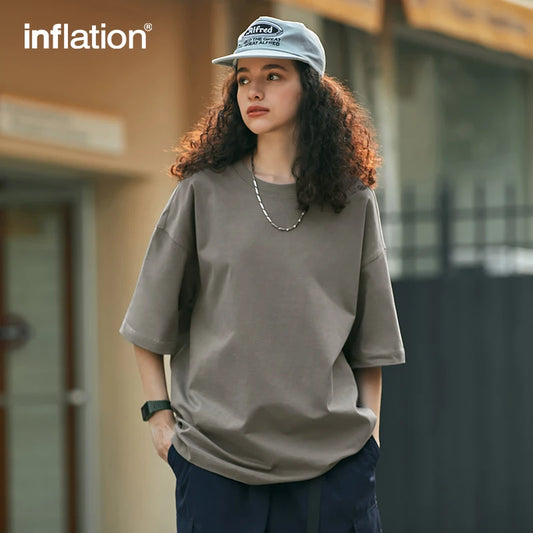 INFLATION Soft Touch 100% Cotton Blank T Shirt