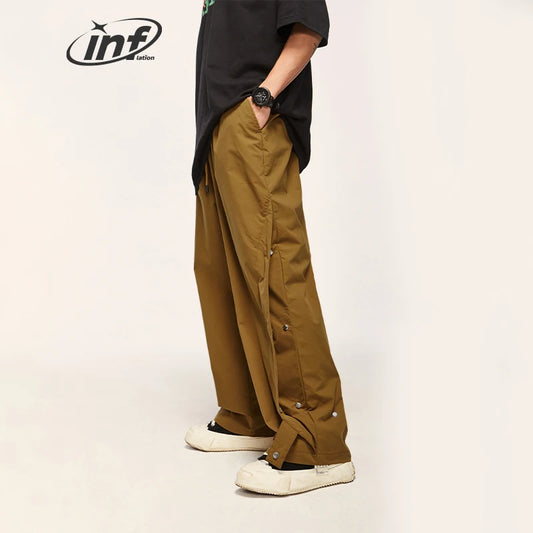 INFLATION Trendy Baggy Cargo Pants Mens Streetwear
