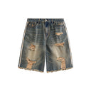 Distressed Ripped Denim Shorts | Inflation
