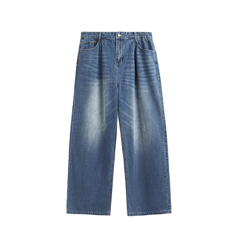 INFLATION High Street Wide Leg Baggy Jeans - INFLATION