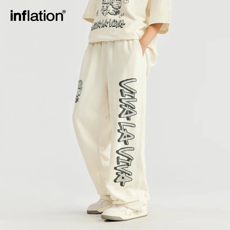 INFLATION Summer Streetwear Tracksuit Mens Oversized - INFLATION