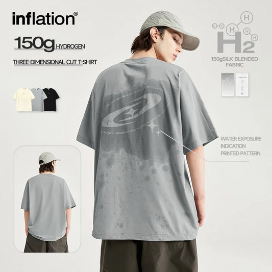 INFLATION Trendy Technology Fabric Lightweight T-shirts