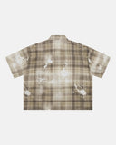 relaxed fit vintage plaid shirt