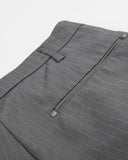 tailored shorts pleat and clean waistband detail