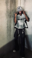 Super Raw Flared Baggy Jeans | Inflation Streetwear