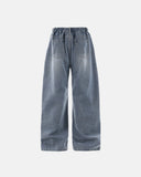 Acid Wash Detachable Bandana Baggy Jeans | Inflation Streetwear