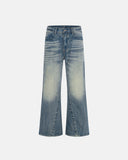 Retro Acid Wash Flared Jeans | Inflation Streetwear