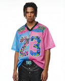 Camo Graphic Mesh Jersey Tee | Inflation Streetwear