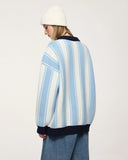 Retro Striped Jacquard Sweaters | Inflation Streetwear