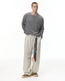 Henley Collar Long Sleeve Tees | Inflation Streetwear