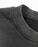 Raw Edge Faded Boxy Cropped T-Shirt | Inflation Streetwear