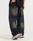 Monkey Wash Wide Leg Jeans | Inflation Streetwear