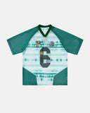 Colorblock Graphic Mesh Jersey | Inflation Streetwear