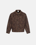 Distressed Dirty Wash Plaid Long Sleeve Shirt | Inflation Streetwear