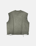 oversized sleeveless streetwear tank top