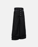 Double Wasit Raw Super Baggy Jeans | Inflation Streetwear
