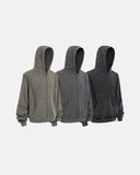 Acid Wash Oversized Zip Up Hoodies | Inflation Streetwear