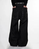 Double Wasit Raw Super Baggy Jeans | Inflation Streetwear