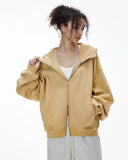 High Collar Fleece Double Zip-Up Hoodies | Inflation Streetwear