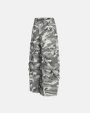 Multi-Pockets Barrel Camouflage Cargo Pants | Inflation Streetwear
