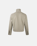 Khaki Canvas Clasp Jacket | Inflation Streetwear
