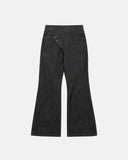 Asymmetric Buttons Bootcut Jeans | Inflation Streetwear
