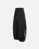 Washed Distressed Barrel Sweatpants | Inflation Streetwear