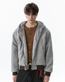 Retro Reversible Faux Fur Jacket | INFLATION Streetwear