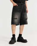 Vintage Ripped Washed Jorts | Inflation Streetwear