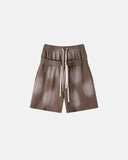 Double Waist Monkey Wash Sweat Shorts | Inflation Streetwear