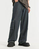 Multi Pockets Cargo Baggy Jeans | Inflation Streetwear