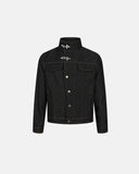 Metal Toggle Raw Denim Jacket | Inflation Streetwear