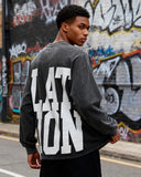 Reflective Logo Acid Wash Tees | Inflation Streetewear