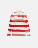 Color Block Washed Rugby POLO Shirts | Inflation Streetwear