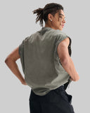 Distressed Washed Boxy Tank Top | Inflation Streetwear