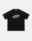 Hollow Embroidered Graphic T-Shirt | Inflation Streetwear