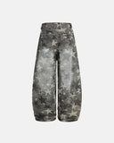 Full Printing Star Camo Baggy Jeans | Inflation Streetwear
