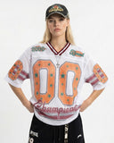 Star Graphic Mesh Football Jersey | Inflation Streetwear