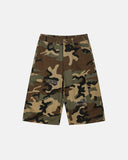 Camo Cargo Longline Shorts | Inflation Streetwear