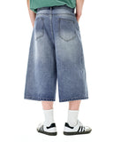 Washed Baggy Longline Jorts | Inflation Streetwear