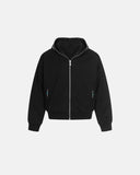 Full Zip Up Cropped Hoodies with Accessories | Inflation Streetwear