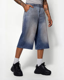 Mud Washed Jeans Shorts | Inflation Streetwear